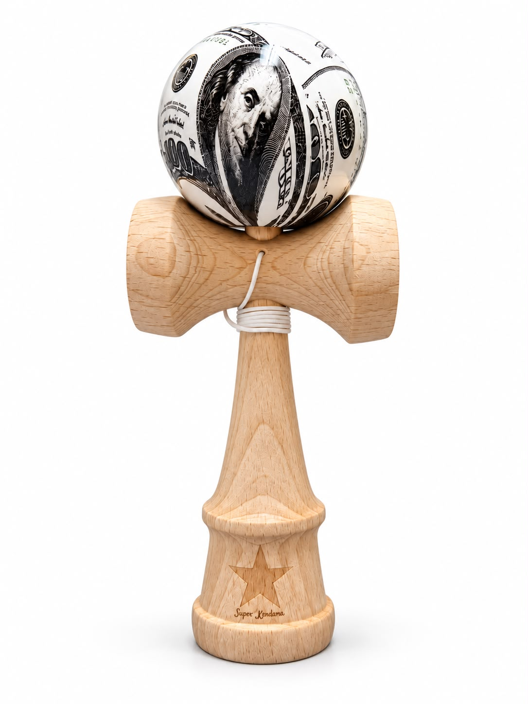 Dollar Money Sign Kendama - Image 2